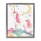 Stupell Industries Unicorn Standing On Clouds Floating Frame, design by Creative Studio